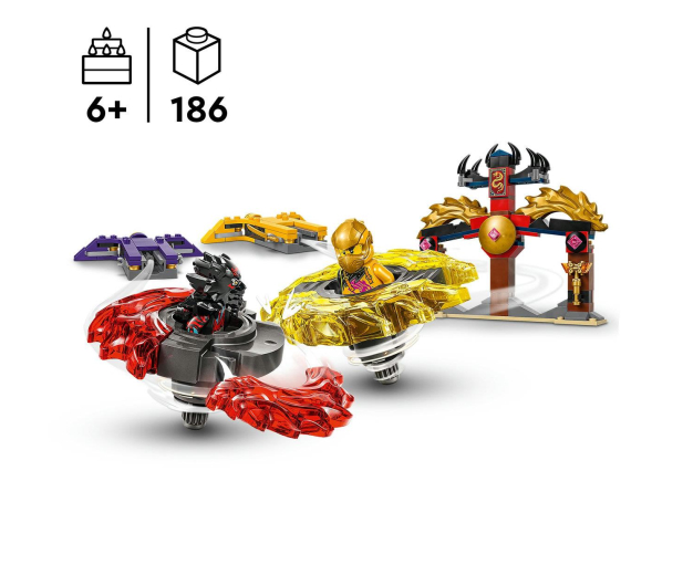 LEGO Ninjago 71826 Smocze Spinjitzu - 1298091 - zdjęcie 9